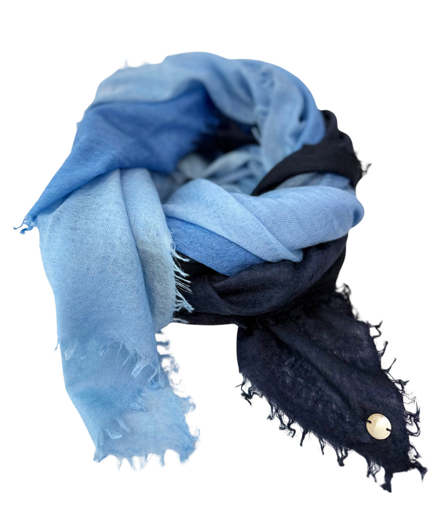 Shamina 100% finest Baby Cashmere Navy Blue / Blue / Light Blue