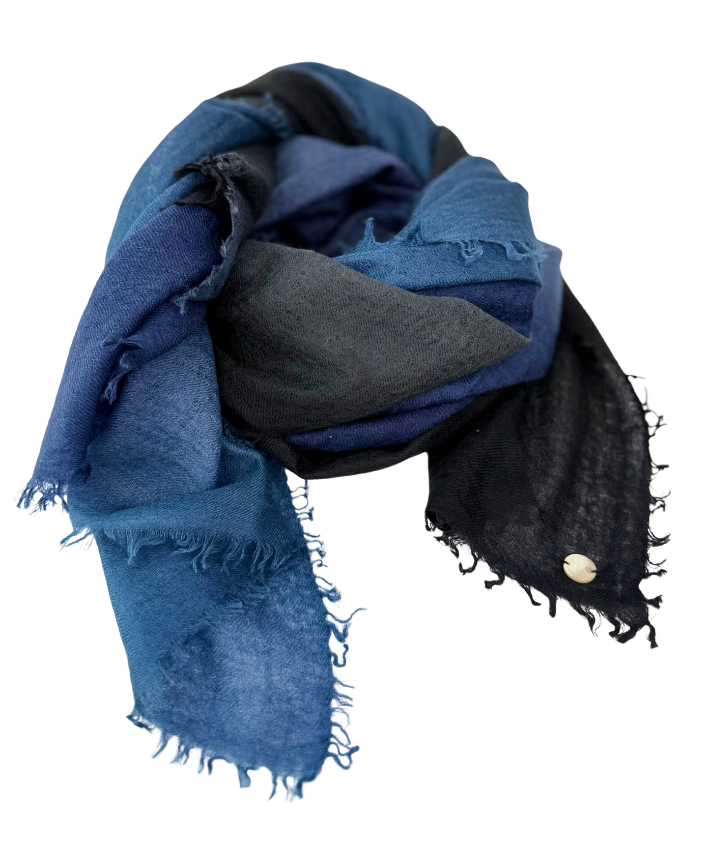 Shamina 100% finest Baby Cashmere Black / Navy Blue / Blue