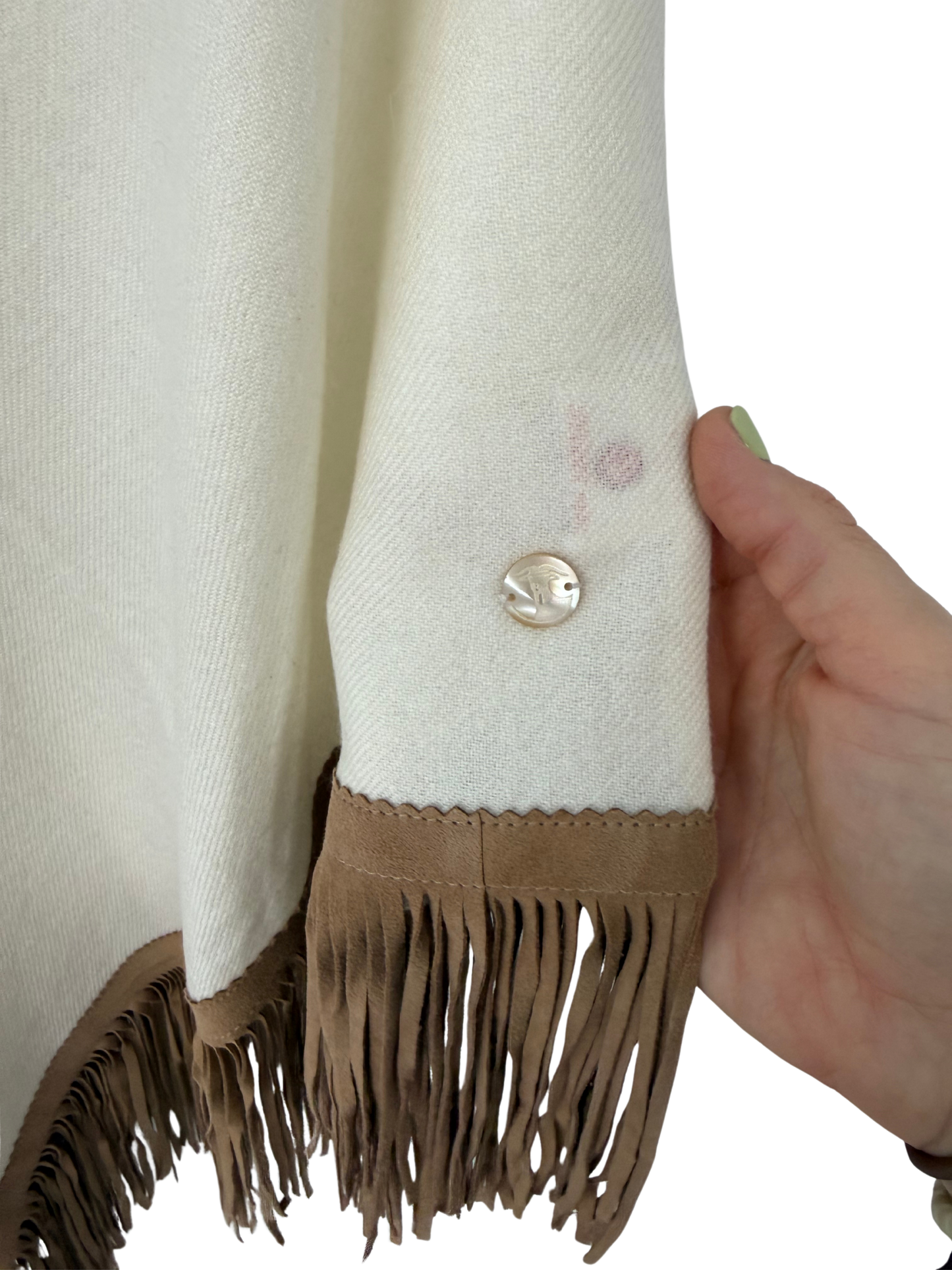 Classic Poncho White