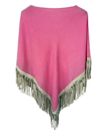 Classic Poncho Rose