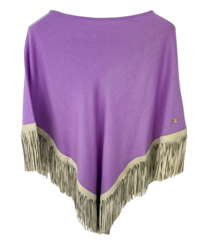 Classic Poncho Purple