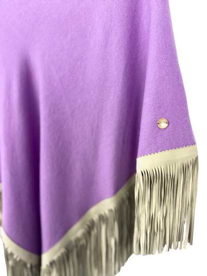 Classic Poncho Purple