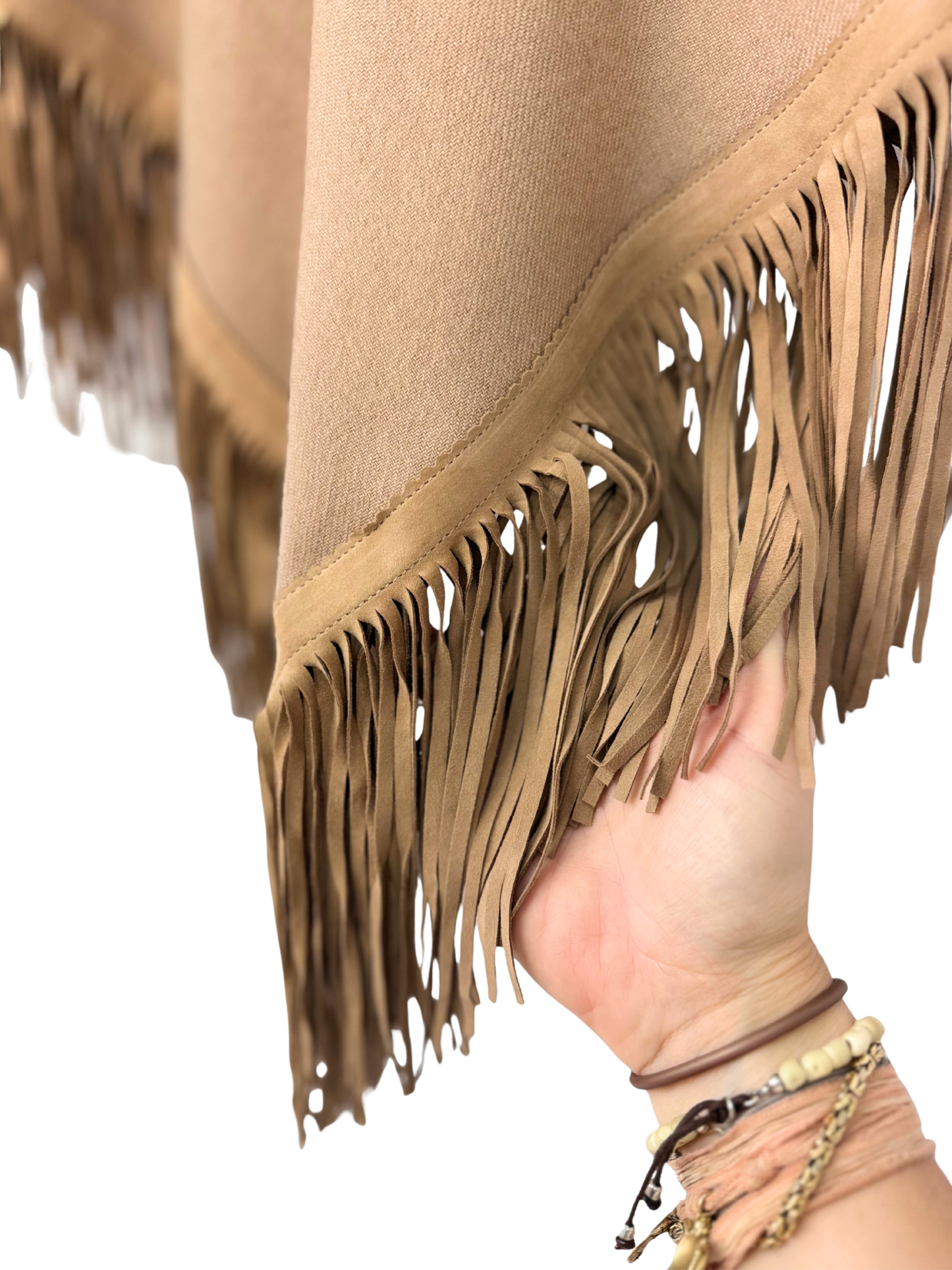 Classic Poncho Caramel
