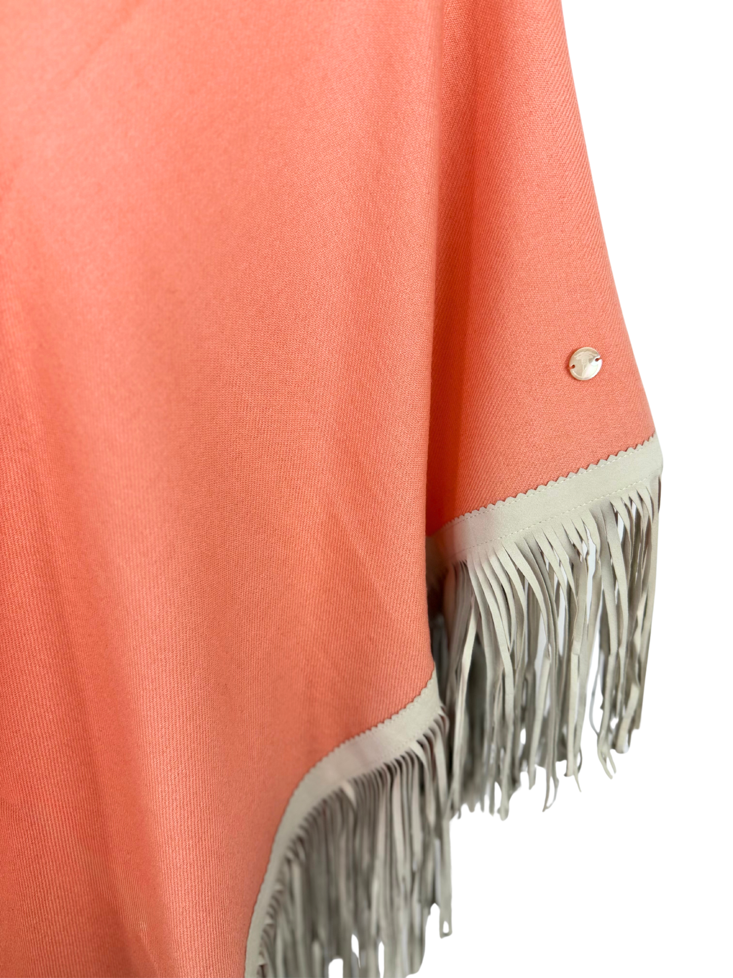 Classic Poncho Apricot