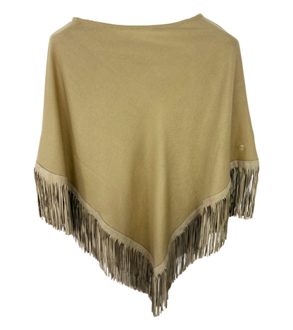 Classic Poncho Khaki