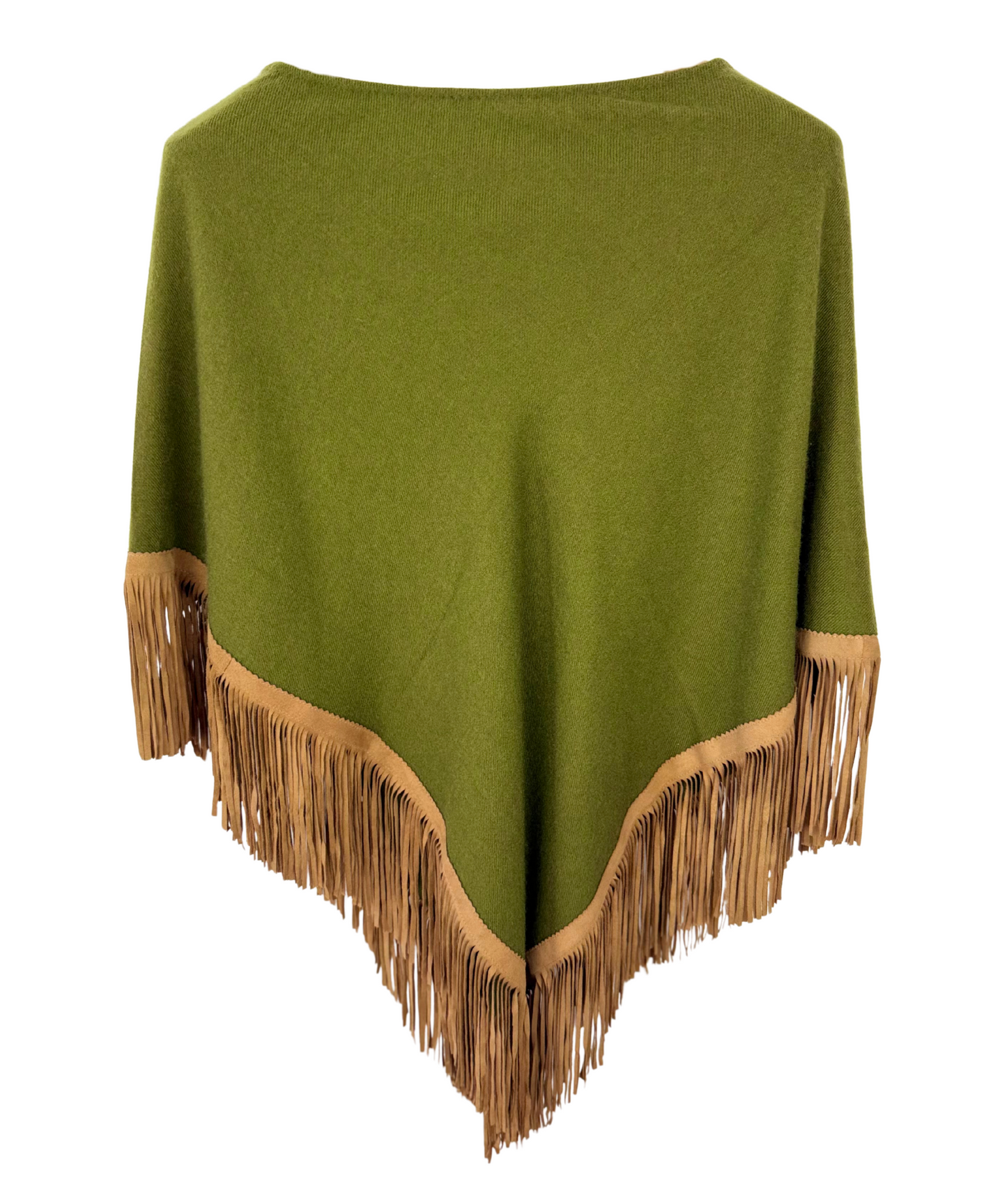 Classic Poncho Olive