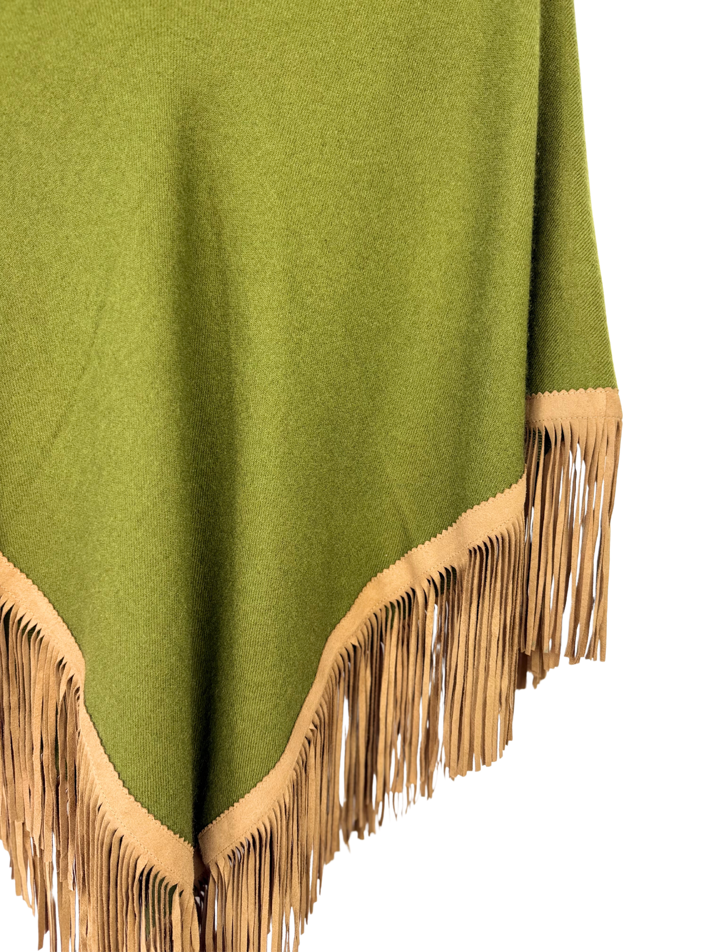 Classic Poncho Olive