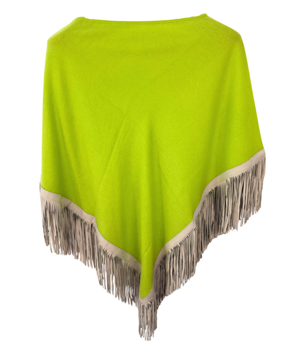 Classic Poncho Lime