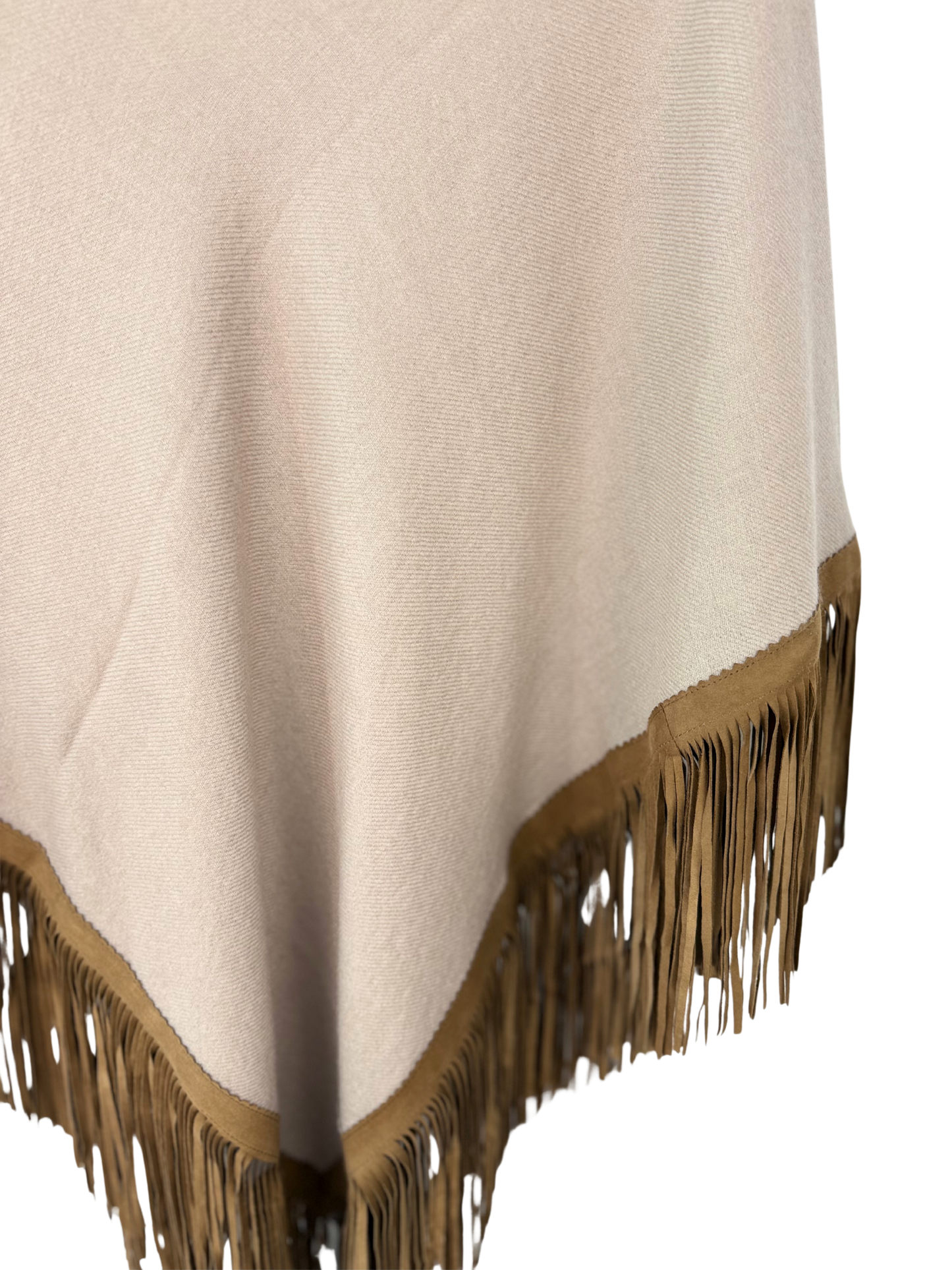 Classic Poncho Taupe