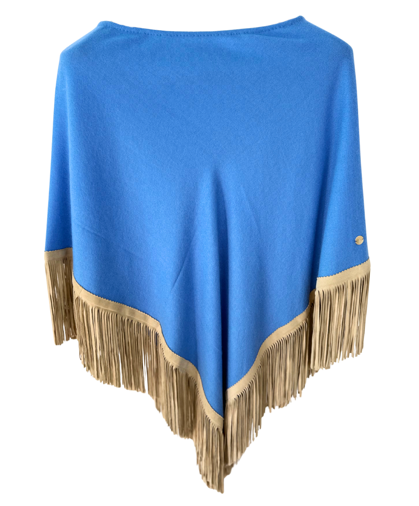 Classic Poncho Sky Blue