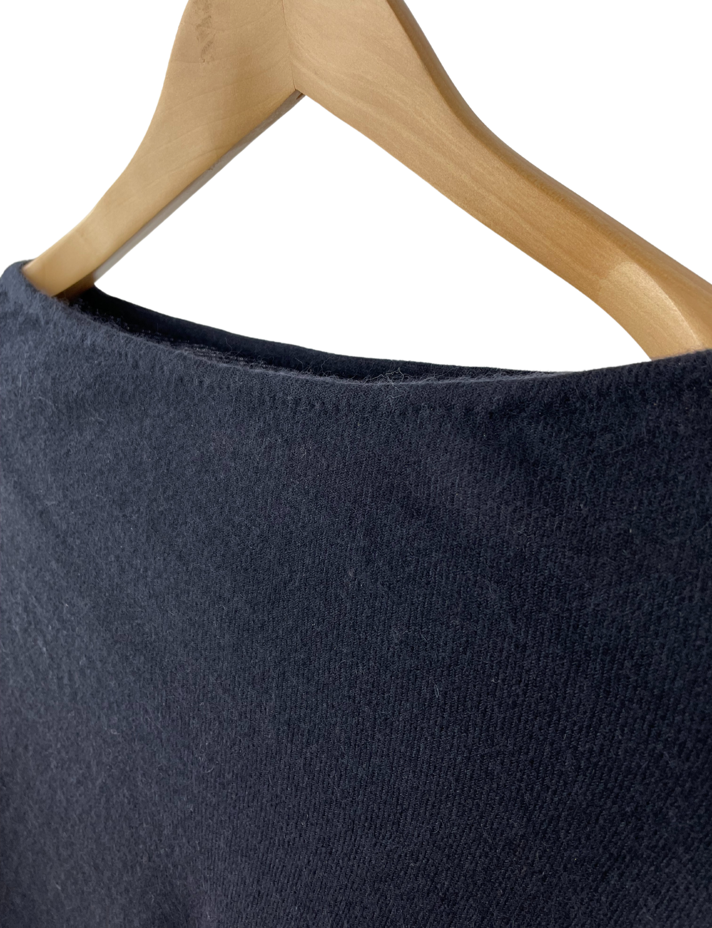 Classic Poncho Navy Blue