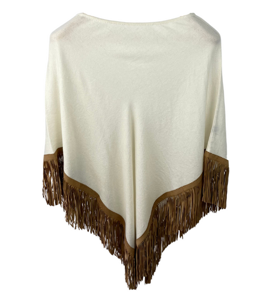 Classic Poncho White