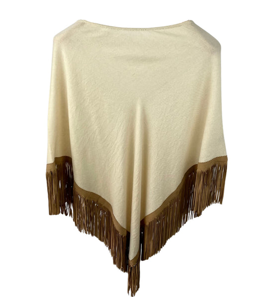 Classic Poncho Cream