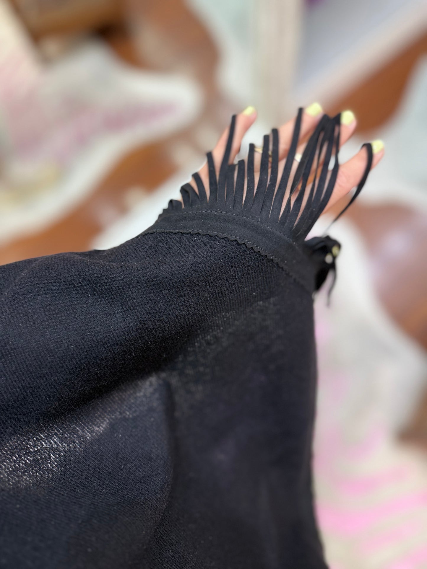 Classic Poncho Black