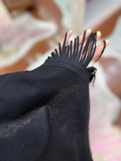 Classic Poncho Black