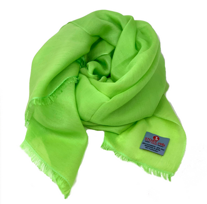Waterpashmina Scarf Spring Green