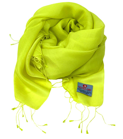 Waterpashmina Scarf Electric Lime