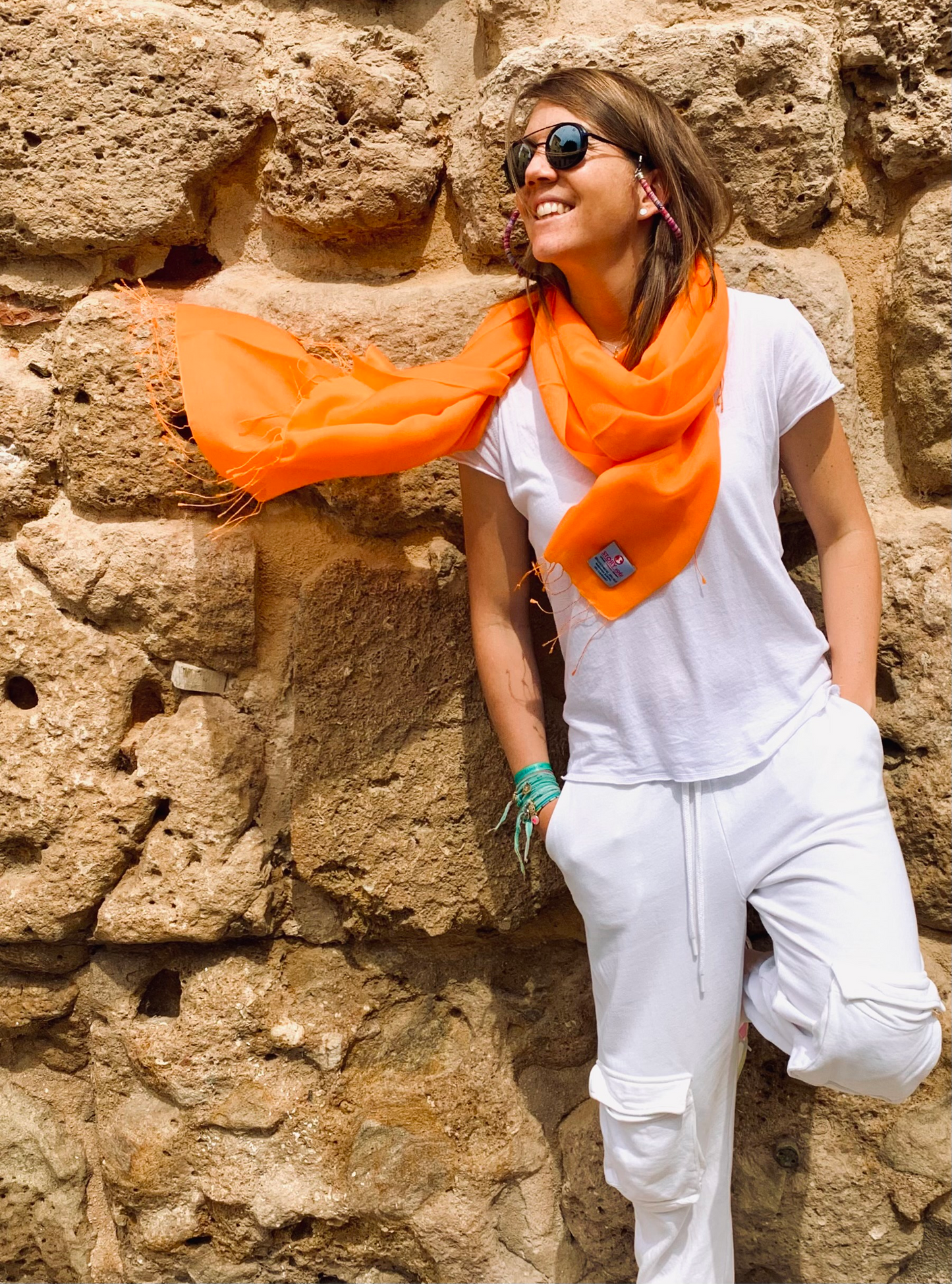Waterpashmina Scarf Orange