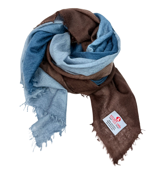 Shamina Choco / Petrol / Jeans Blue