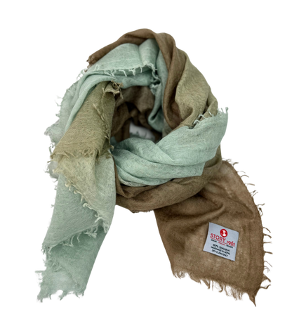 Shamina Brown / Taupe / Mint Green