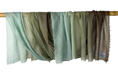 Shamina Brown / Taupe / Mint Green