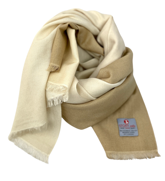 Genuine Scarf Camel meets Cream