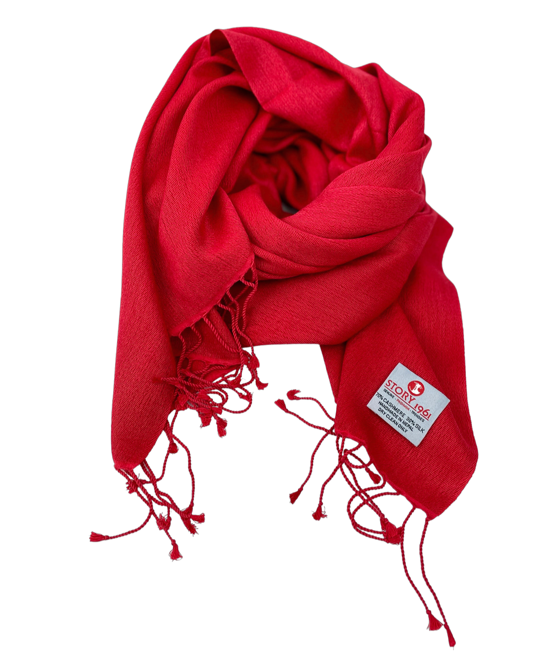 Genuine Scarf Tomato Red