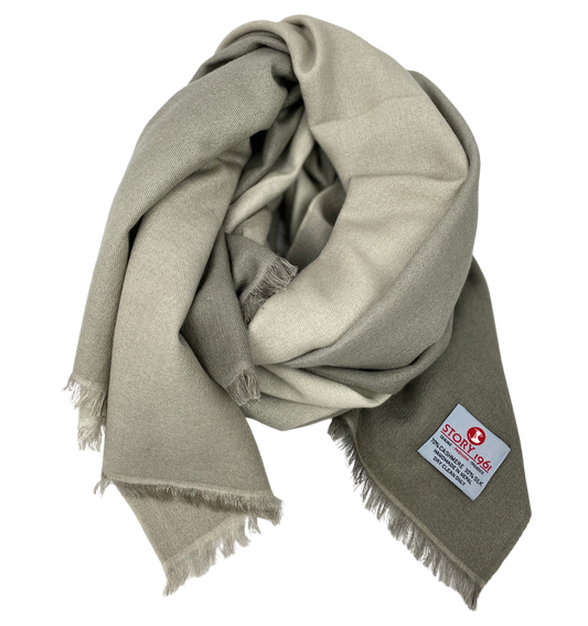 Genuine Scarf Grey meets light Grey