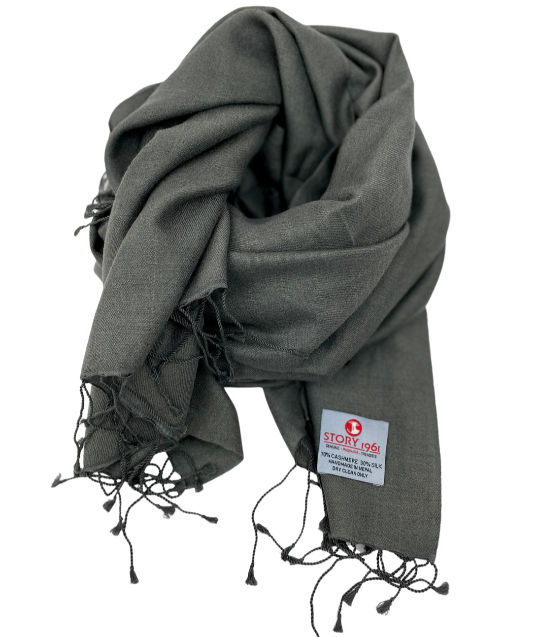 Genuine Scarf Steel Grey