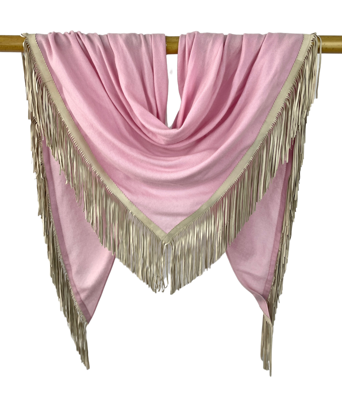 Open Poncho Rose