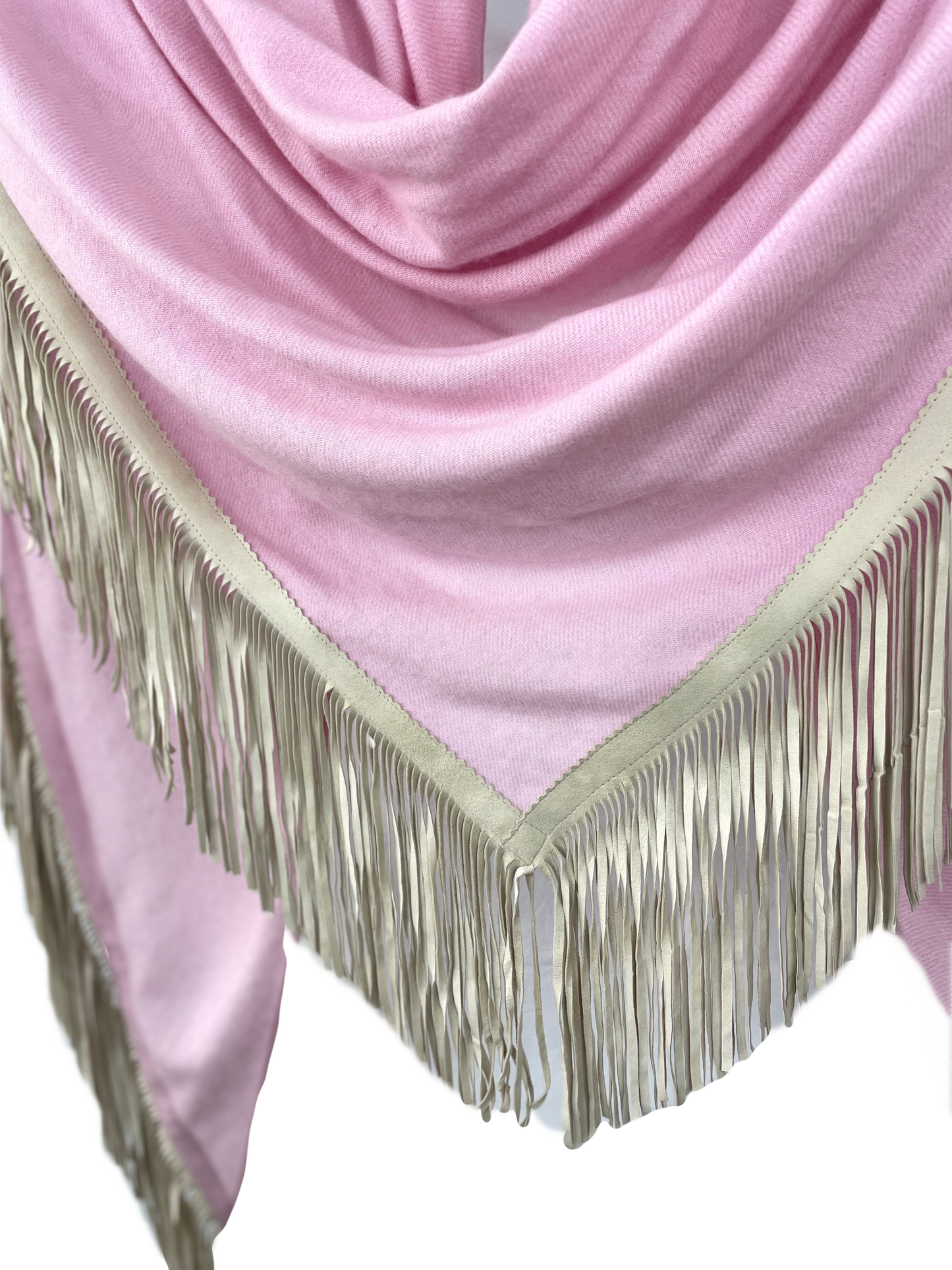 Open Poncho Rose