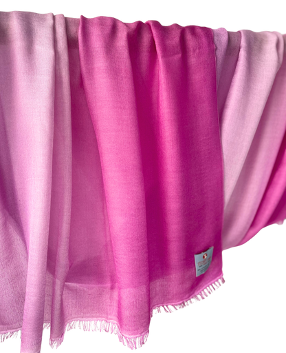 Waterpashmina Scarf Pink meets Purple