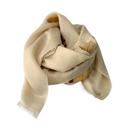 Waterpashmina Scarf Butterfly Orange