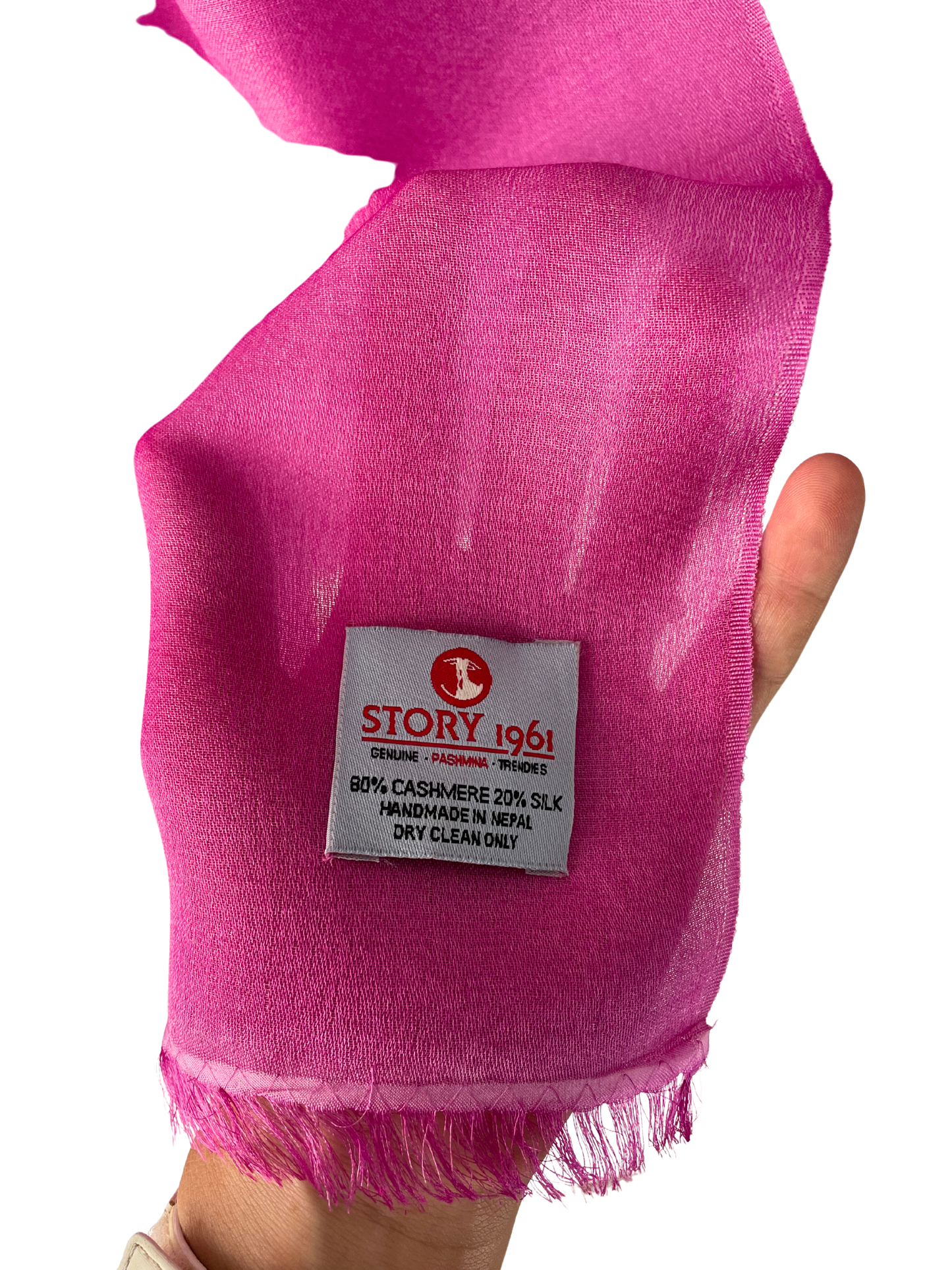 Waterpashmina Scarf Pink meets Purple